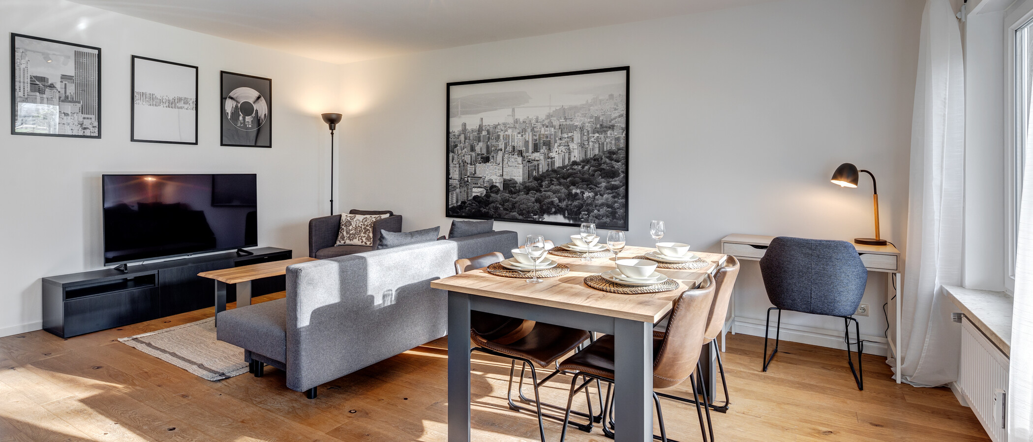 appartement München Solln 01 pièce à vivre 13291