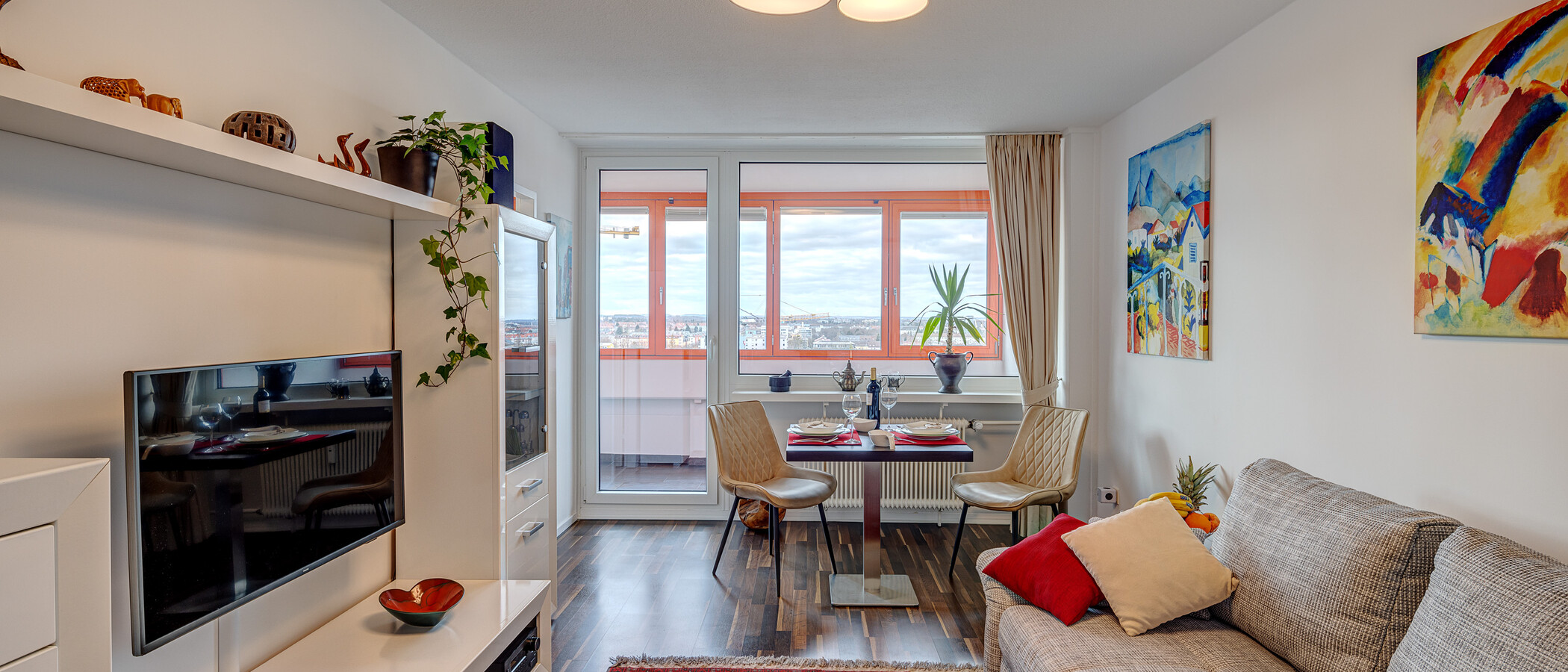 appartement München Laim 01 pièce à vivre 13295