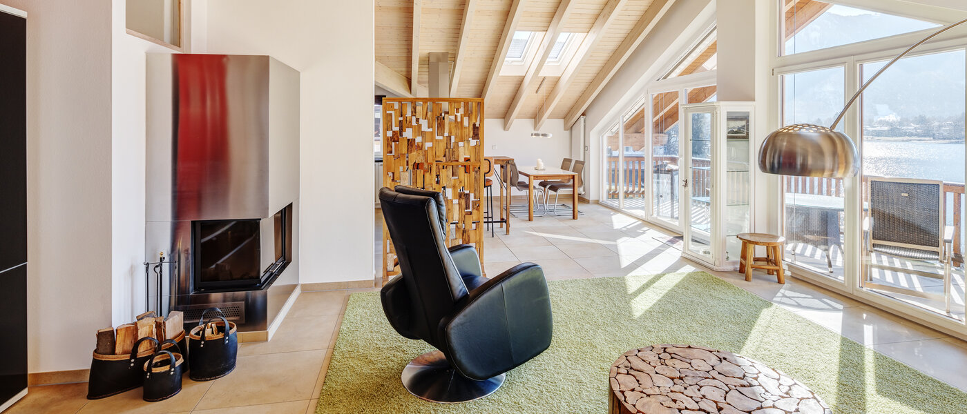 appartement sous les toits Tegernsee 01 pièce à vivre 13299