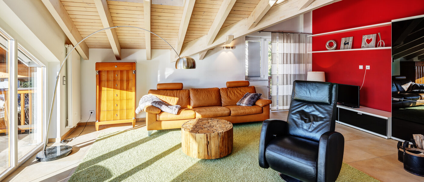 appartement sous les toits Tegernsee 04 pièce à vivre 13299