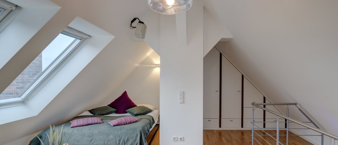 appartement style maisonnette avec mezzanine München Maxvorstadt 01 chambre 13317