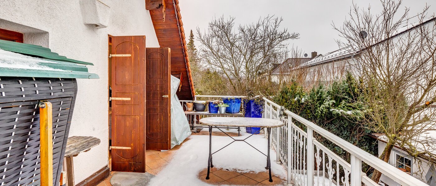 appartement München Moosach 01 1ère balcon 13319