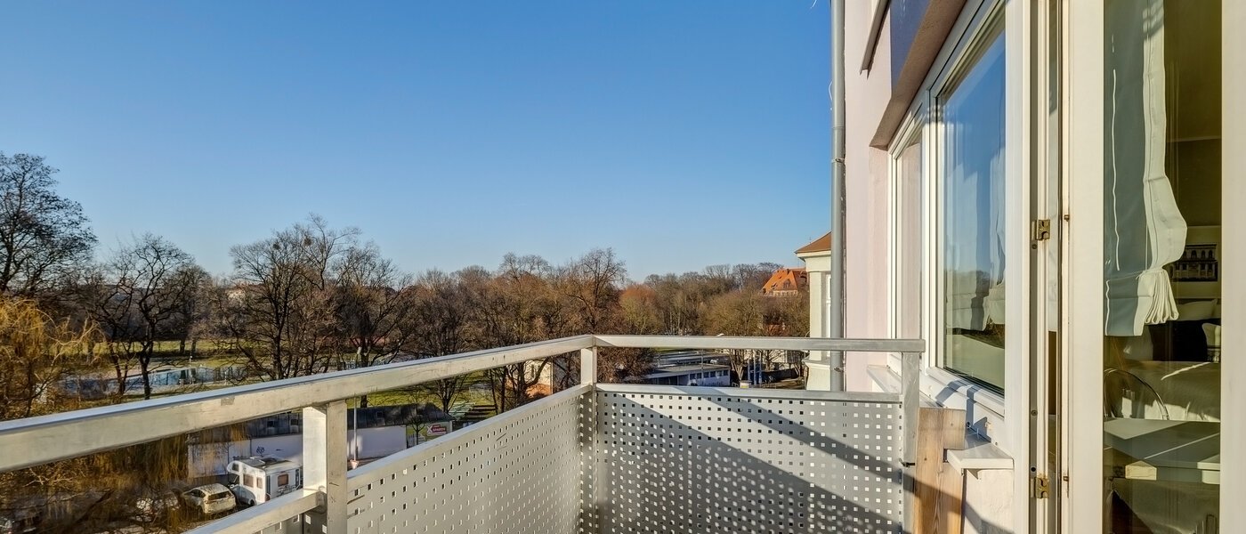 studio München Untergiesing 02 balcon 13326