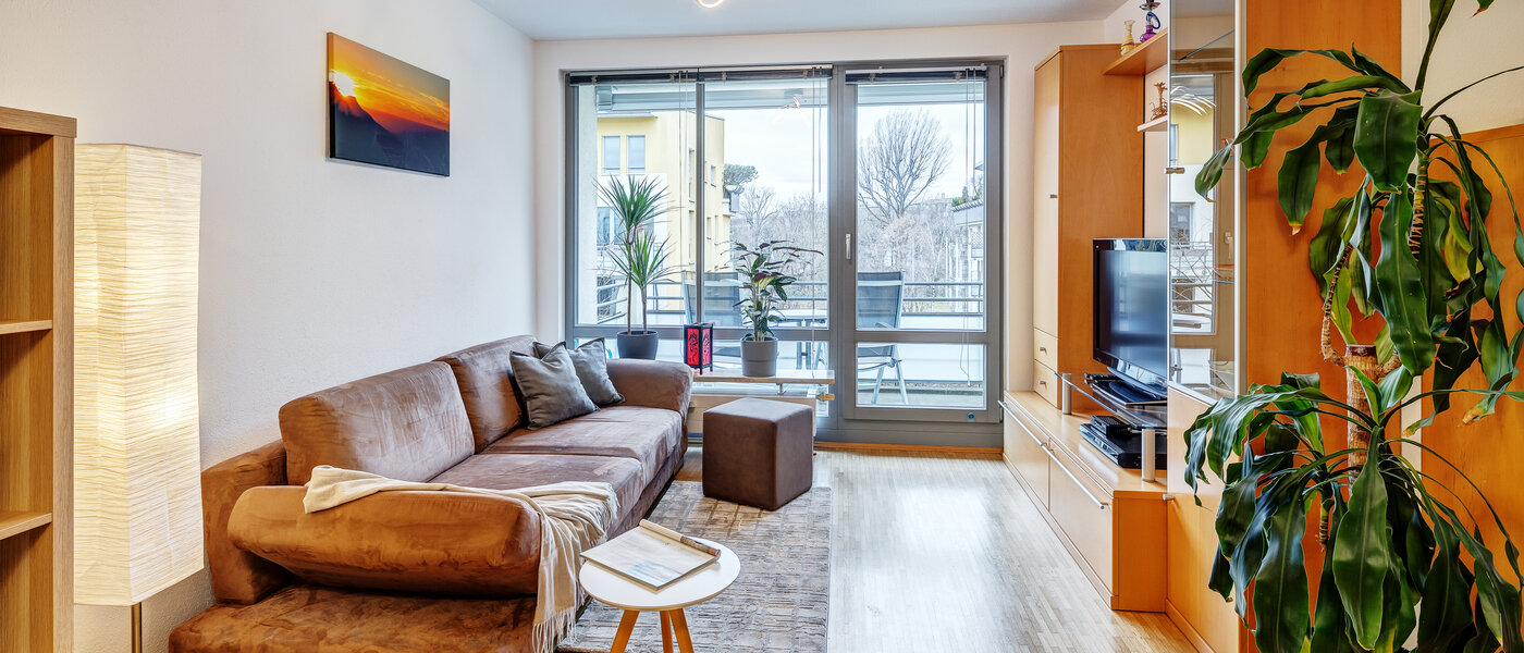 appartement München Parkstadt Schwabing 01 pièce à vivre 13336