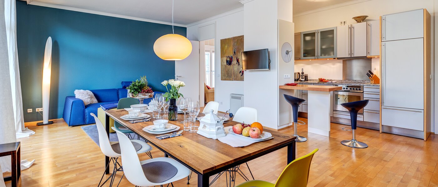 appartement München Lehel 01 pièce à vivre 13341