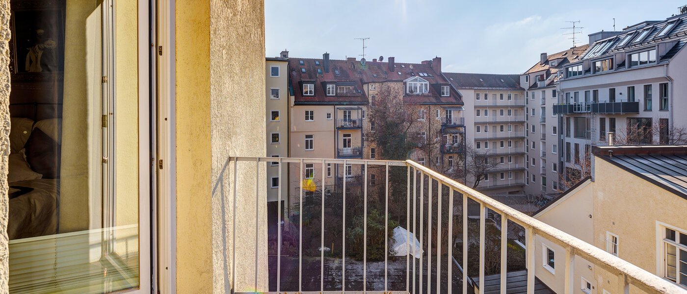 appartement München Lehel 01 2e balcon 13341