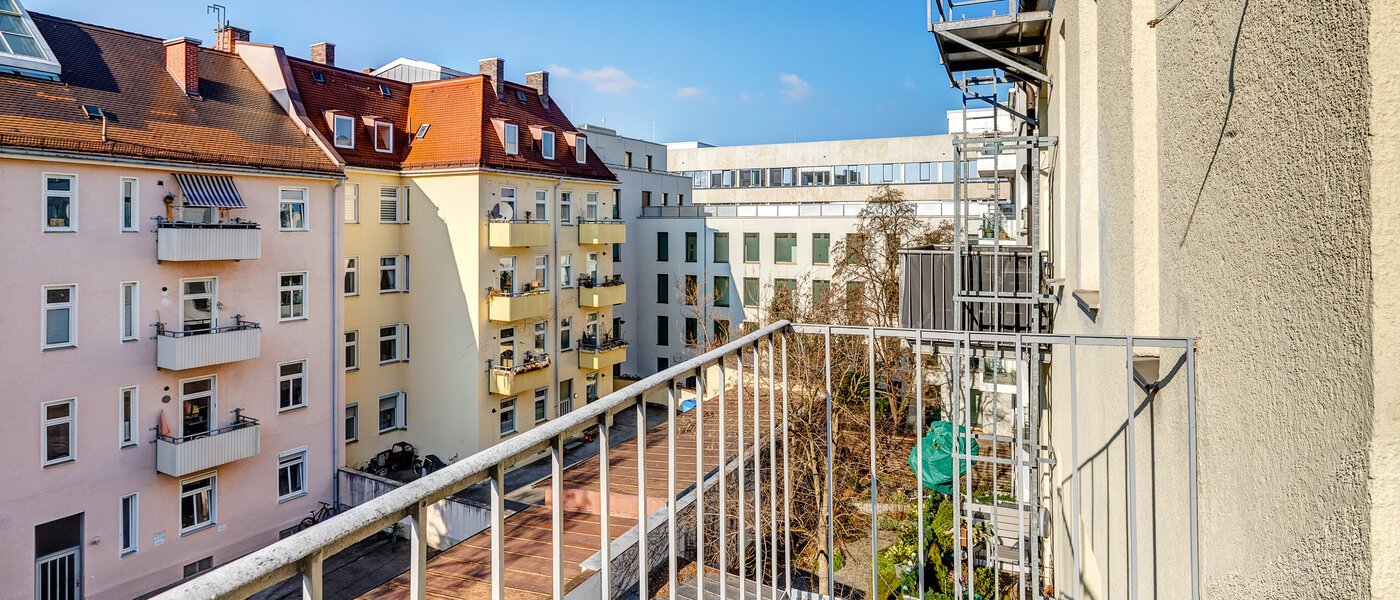 appartement München Lehel 02 2e balcon 13341
