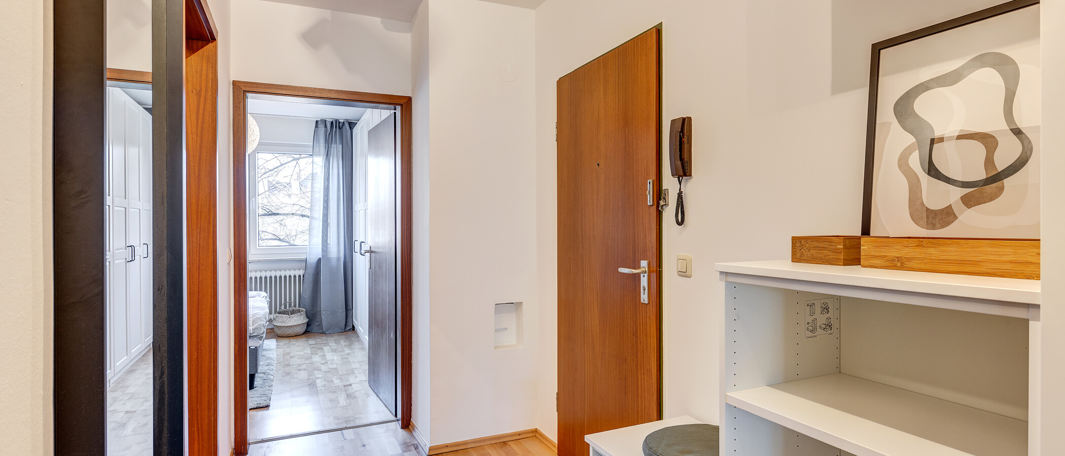 appartement München Neuhausen 02 entrée/couloir 13344