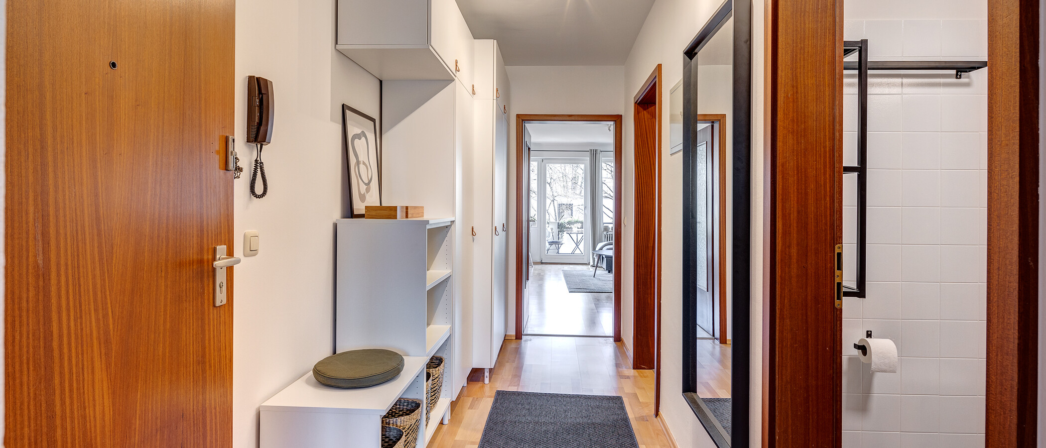 appartement München Neuhausen 03 entrée/couloir 13344