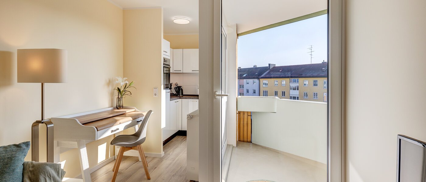 appartement München Milbertshofen 04 pièce à vivre 13348