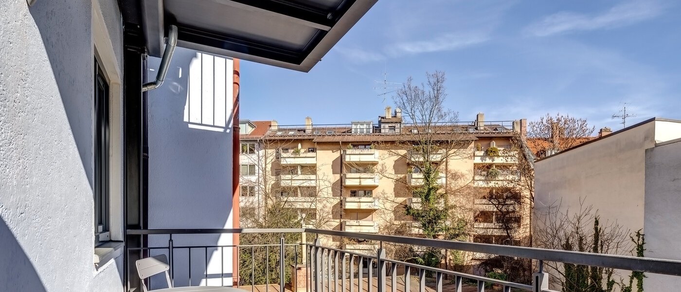appartement München Maxvorstadt - Westen 01 1ère balcon 13363