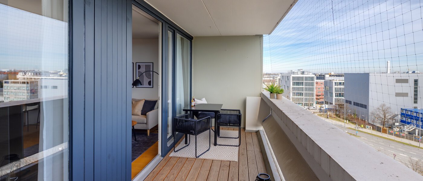 appartement München Olympiadorf 02 loggia 13379