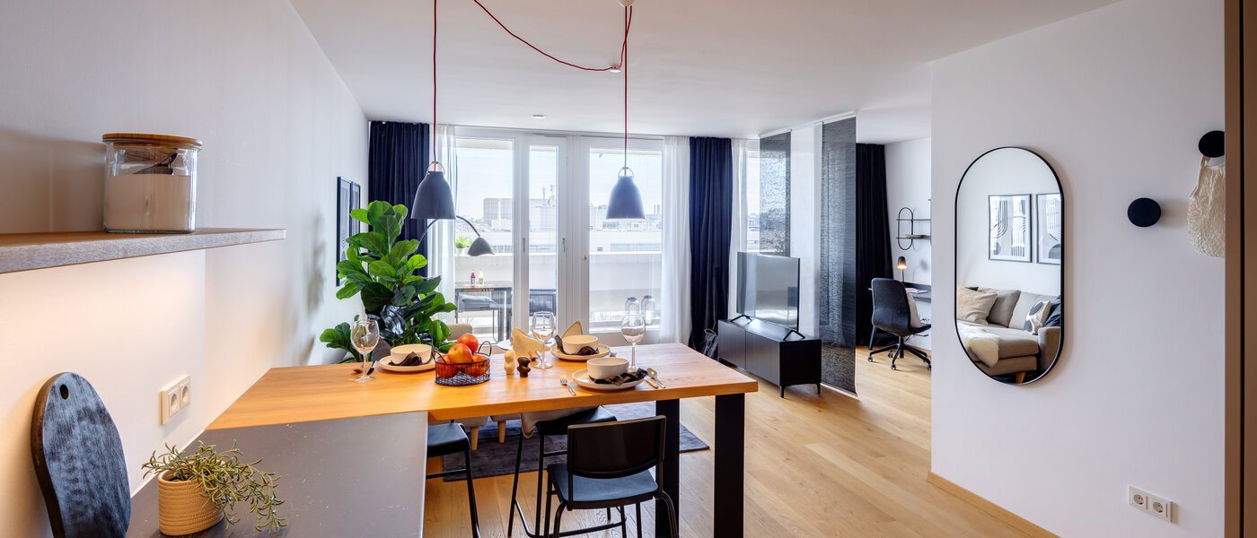 appartement München Olympiadorf 01 pièce à vivre 13379