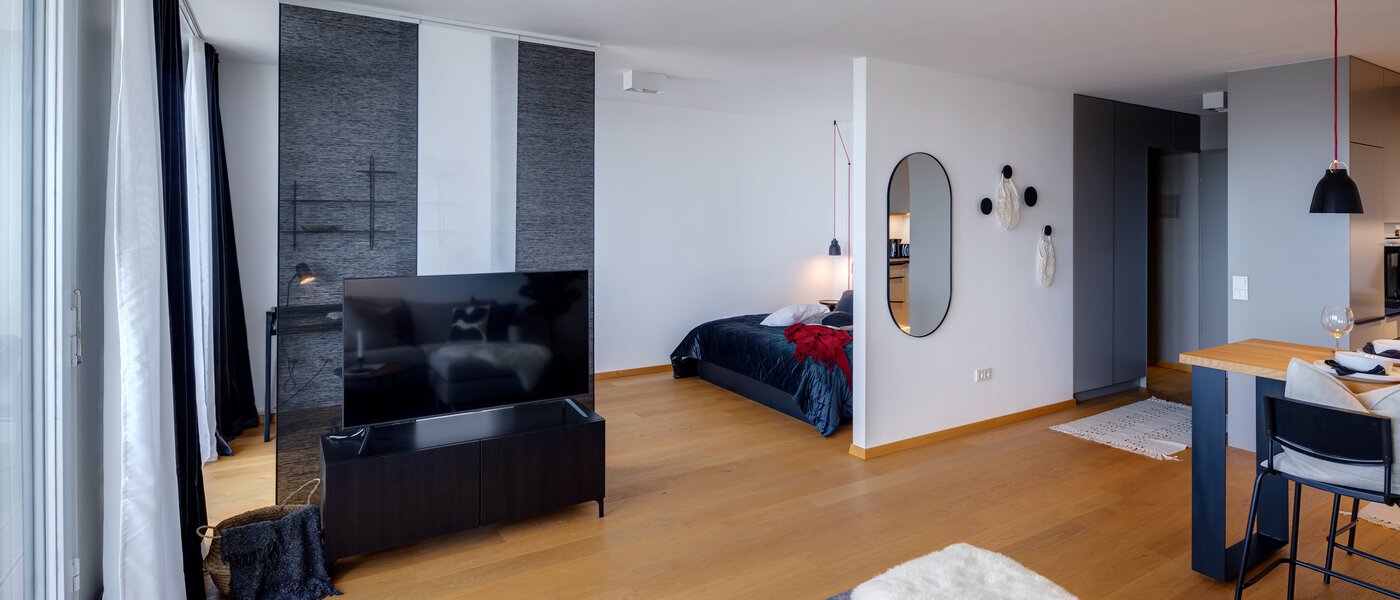 appartement München Olympiadorf 03 pièce à vivre 13379