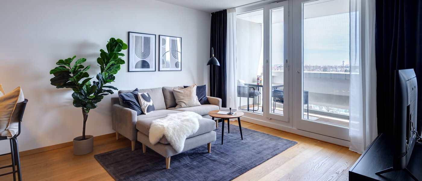 appartement München Olympiadorf 05 pièce à vivre 13379