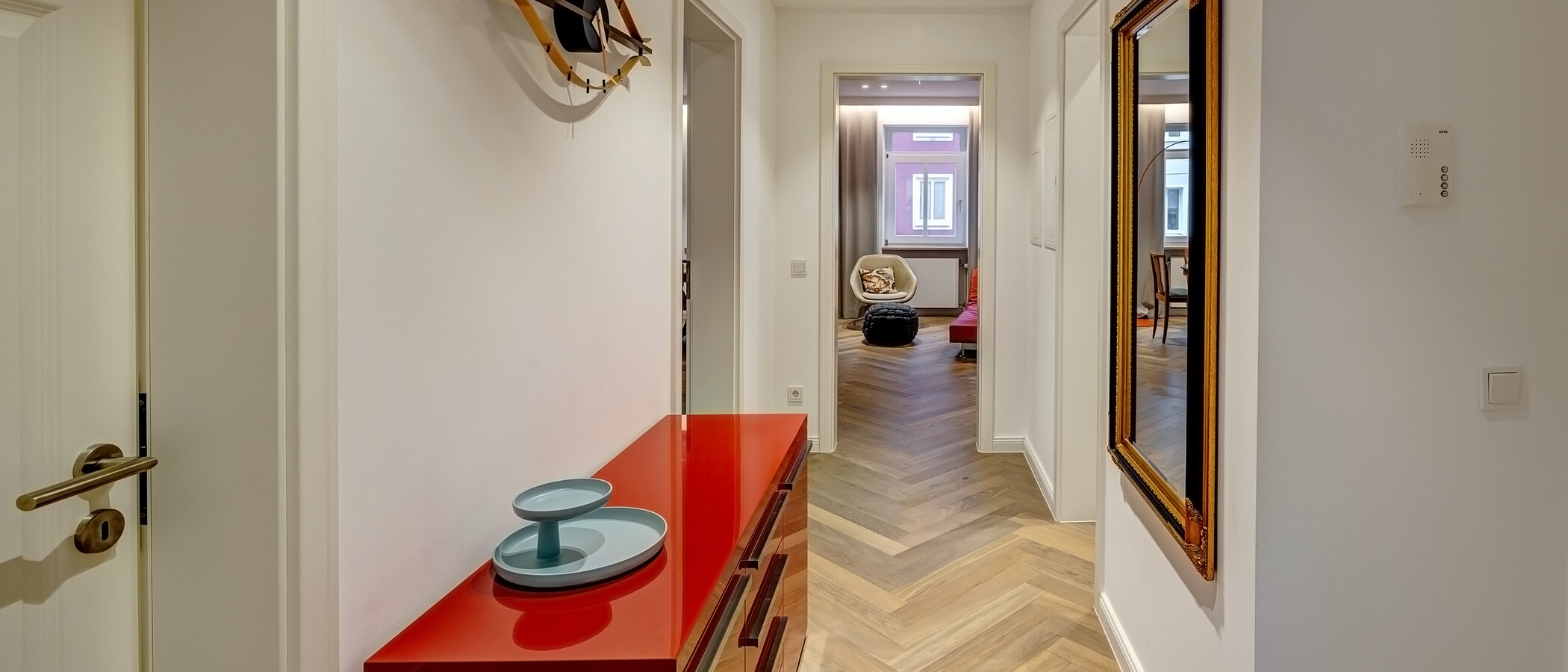 appartement München Glockenbachviertel 02 entrée/couloir 13391