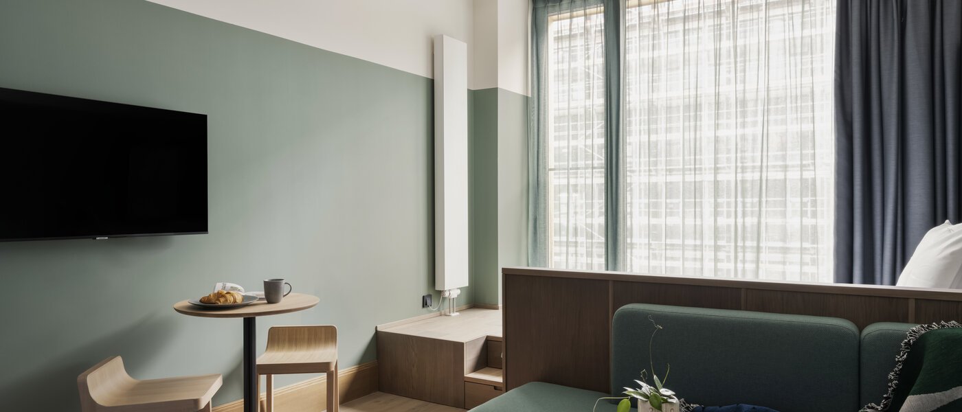 studio München Obersendling 04 pièce à vivre 13393