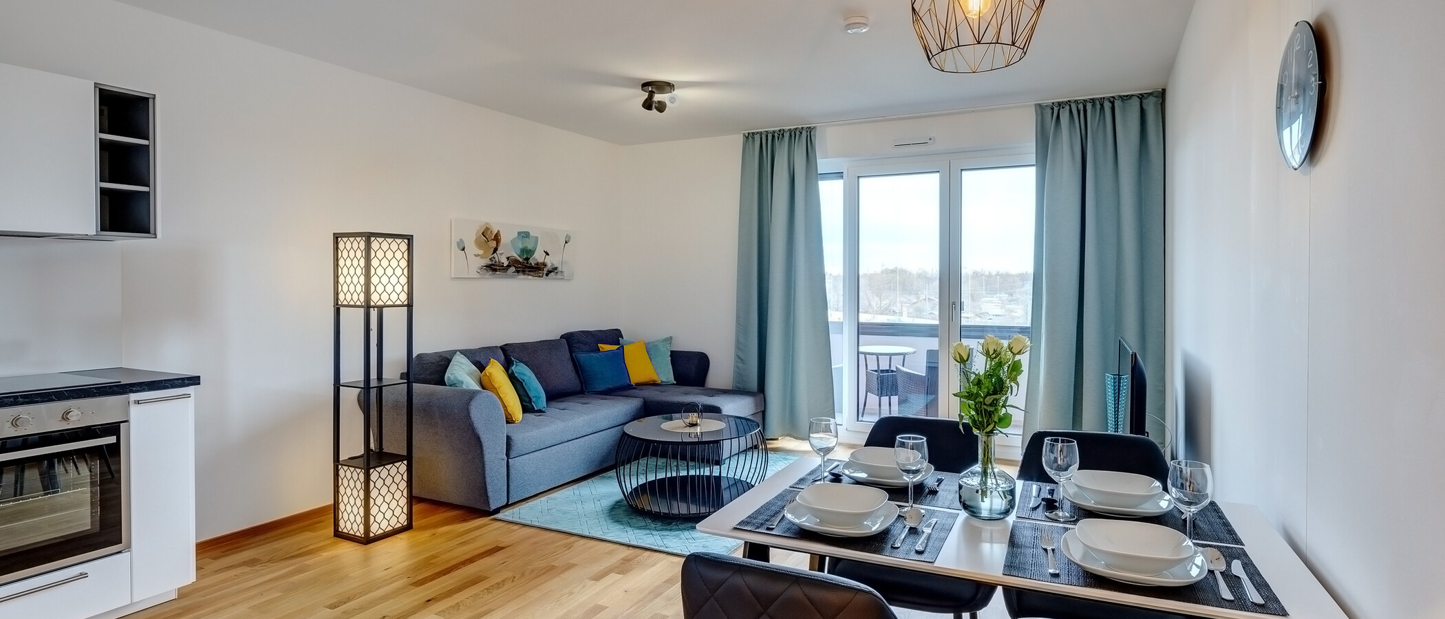 appartement München Moosach 01 pièce à vivre 13403