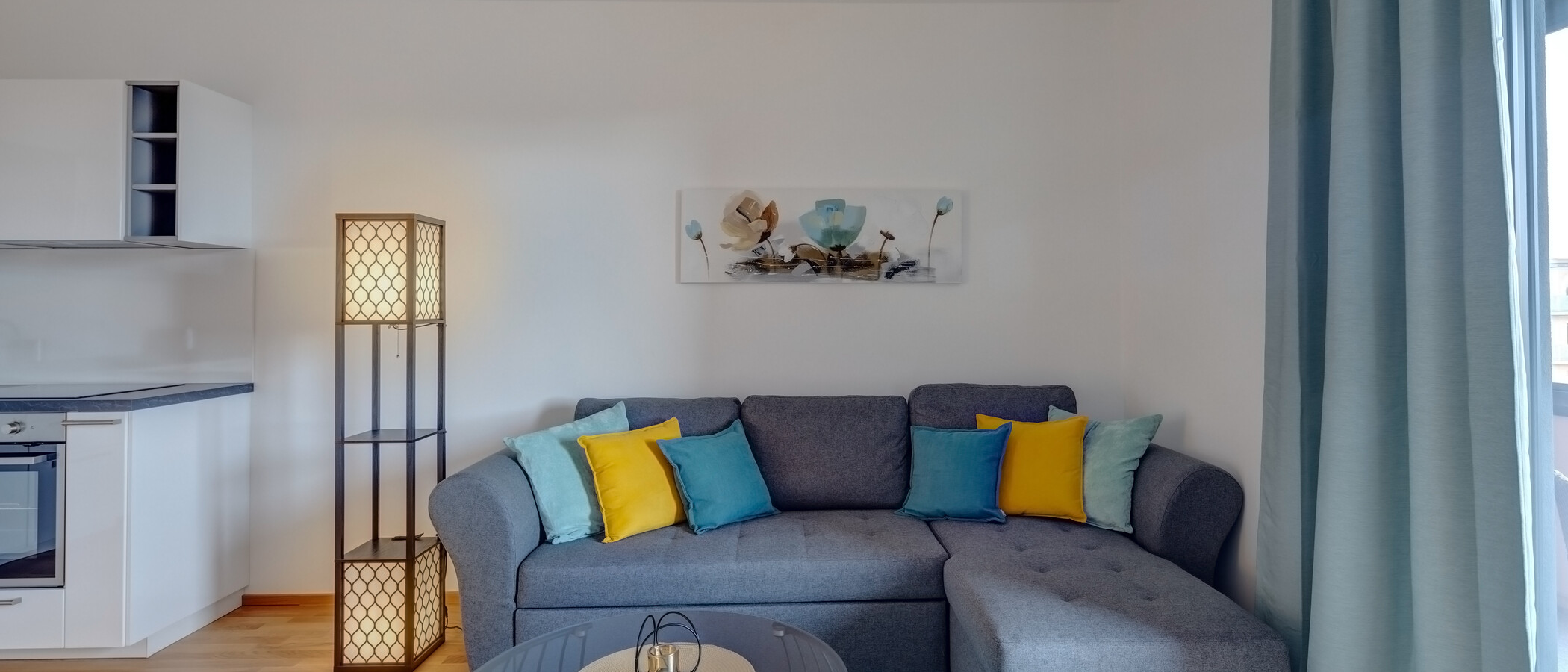 appartement München Moosach 02 pièce à vivre 13403