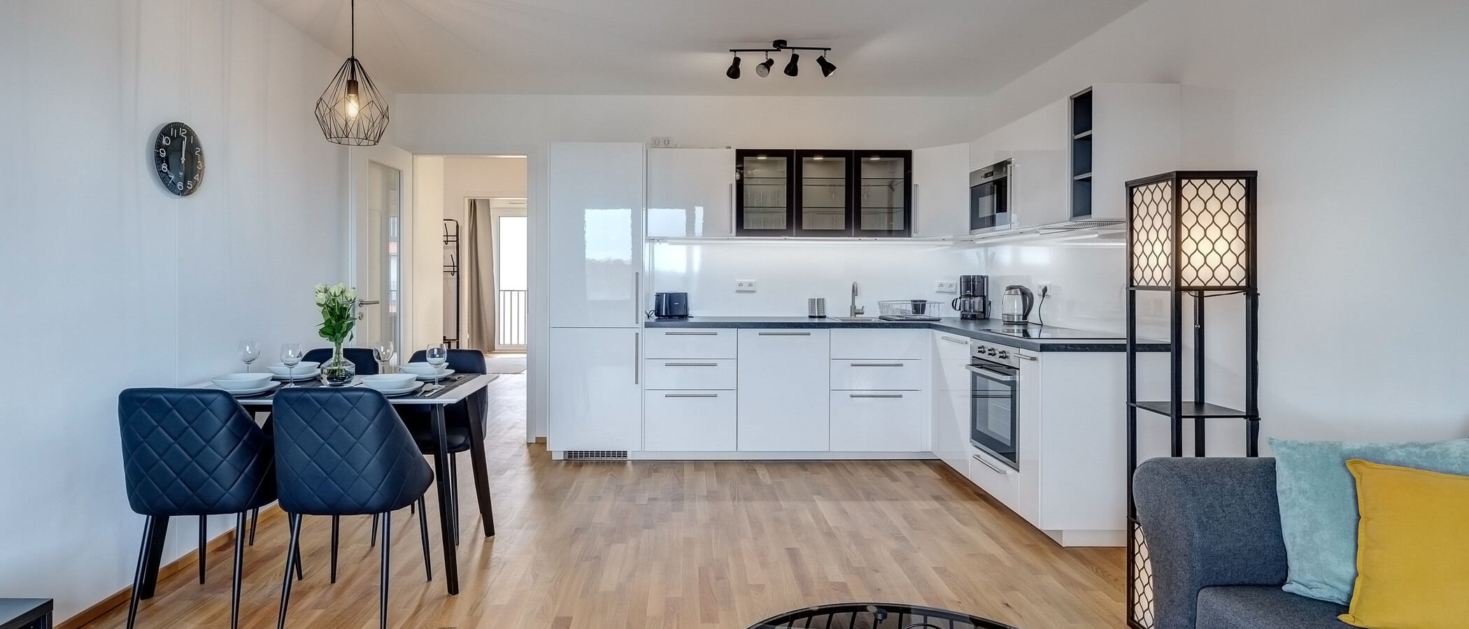 appartement München Moosach 03 pièce à vivre 13403