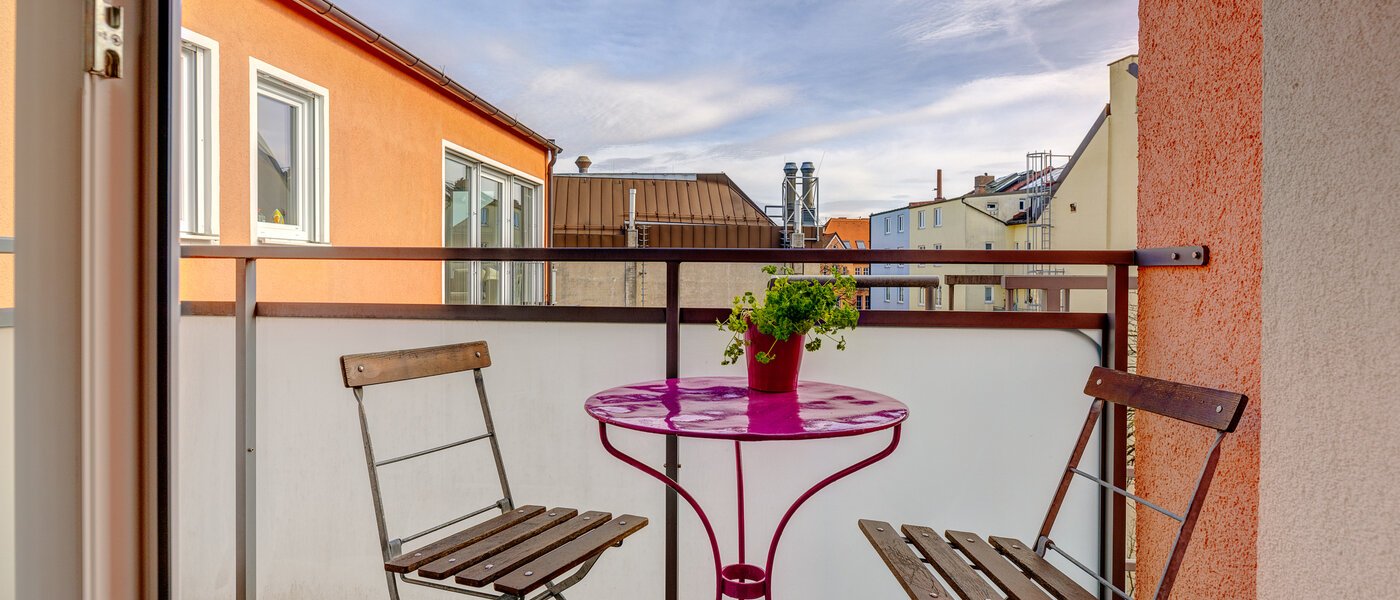 appartement München Maxvorstadt - Westen 01 balcon 13405