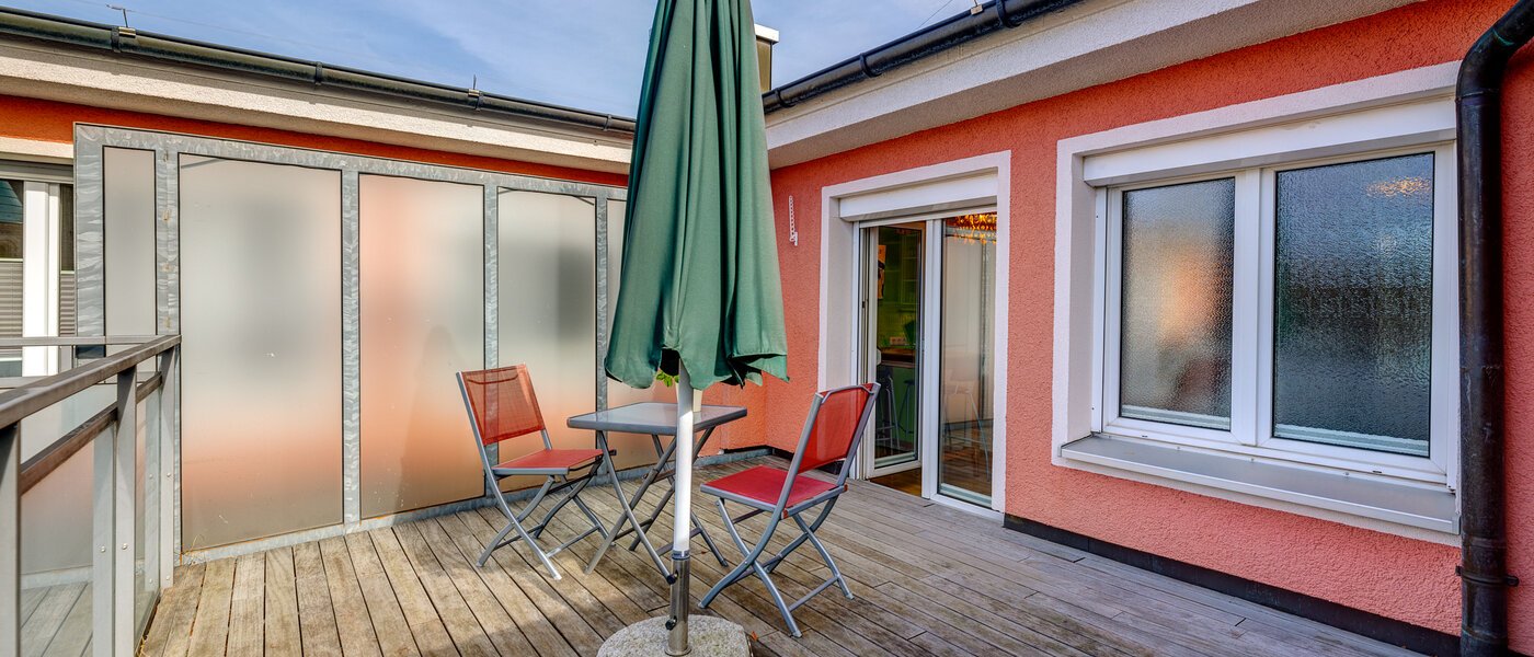 appartement München Maxvorstadt - Westen 03 terrasse sur le toit 13405