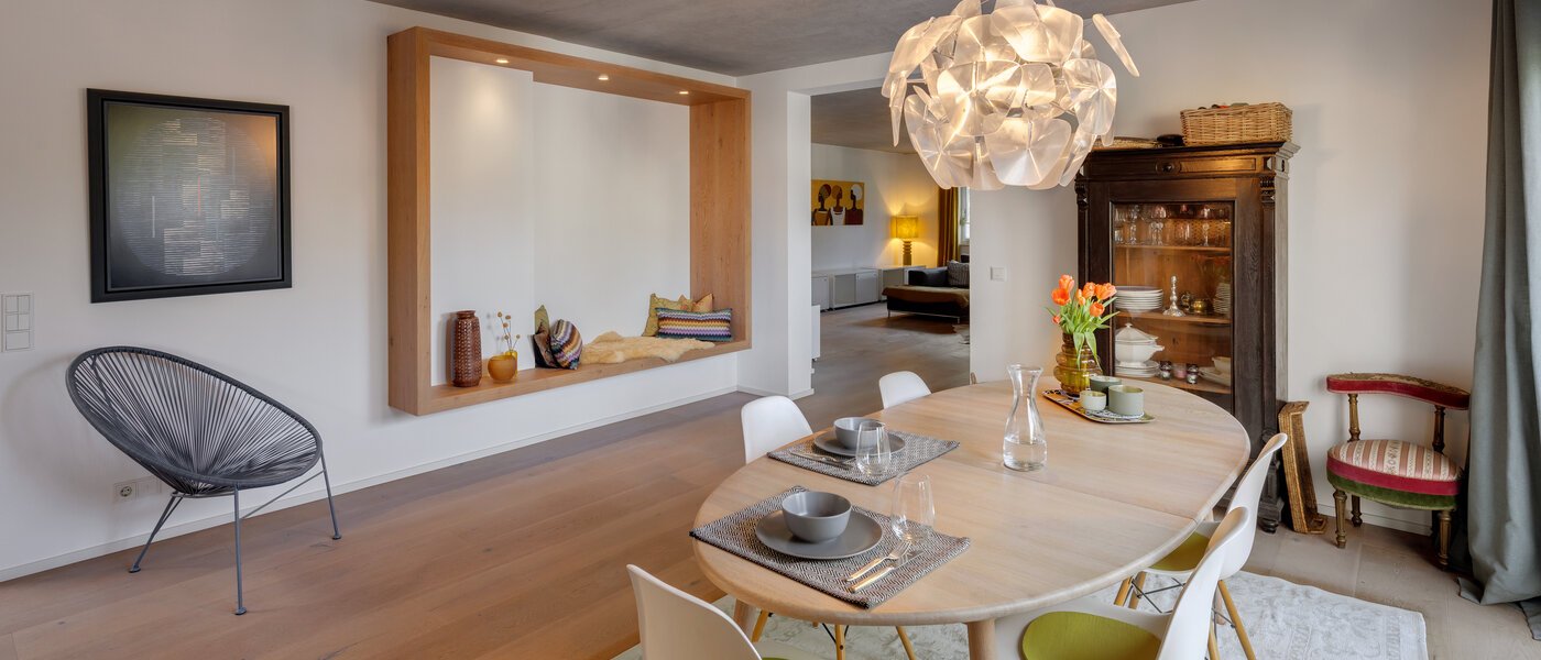 mansardé München Solln 02 salle à manger 13410
