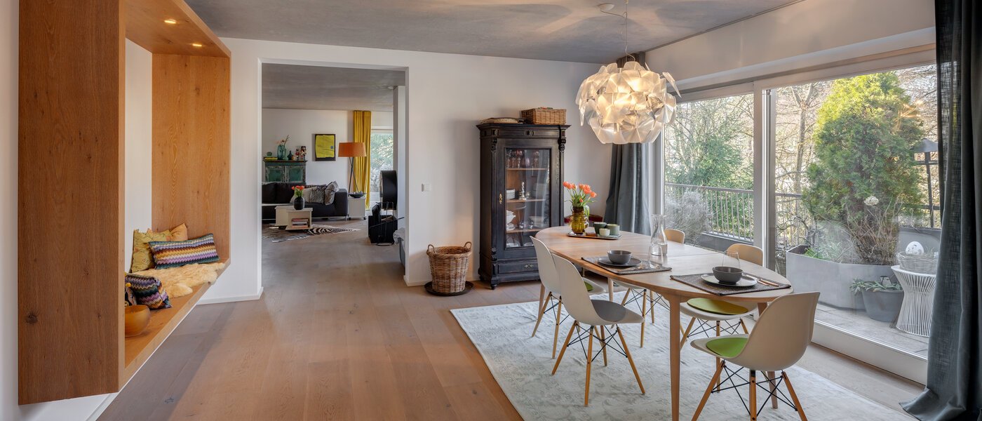 mansardé München Solln 04 salle à manger 13410