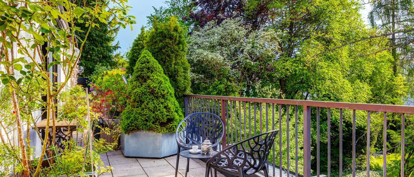 mansardé München Solln 02 terrasse sur le toit 13410