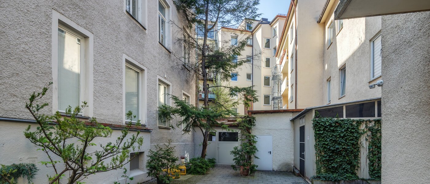 appartement München Lehel 02 cour intérieure 13416