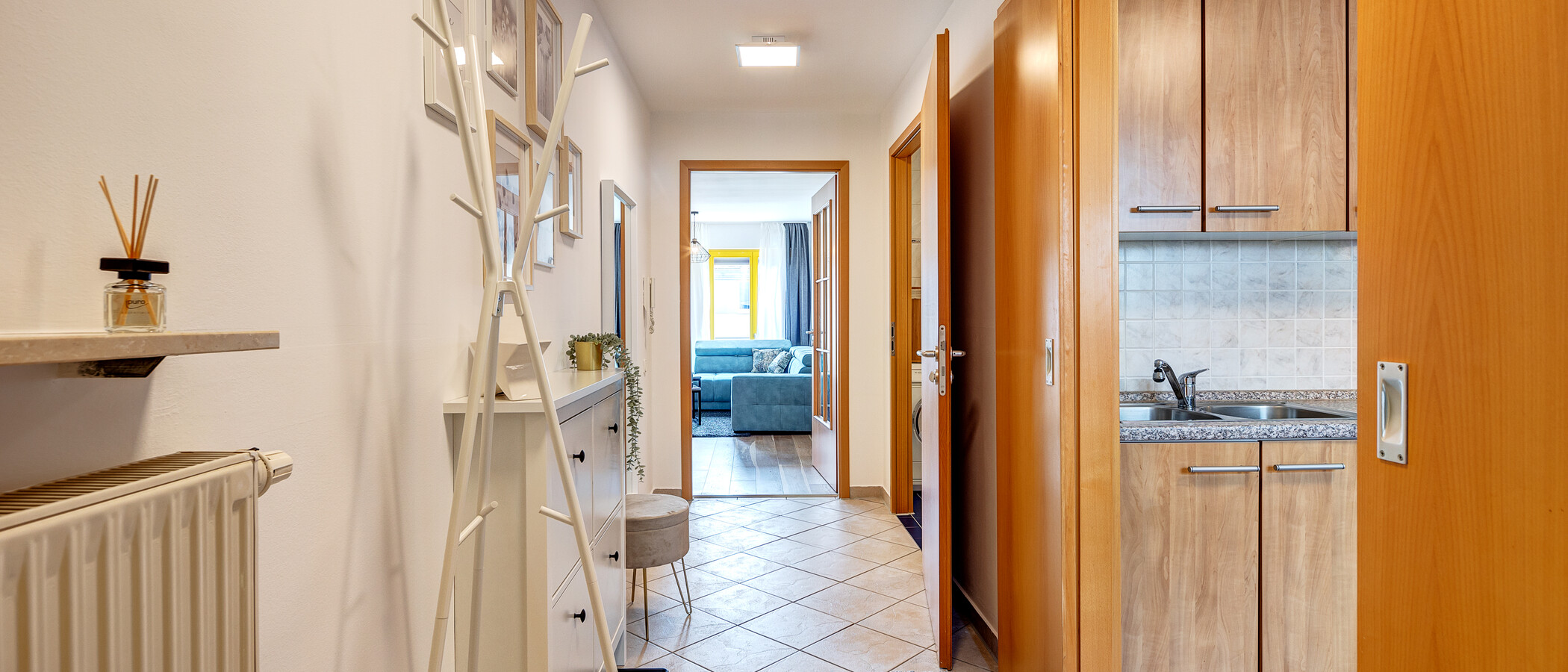 appartement München Messestadt Riem 02 entrée/couloir 13423
