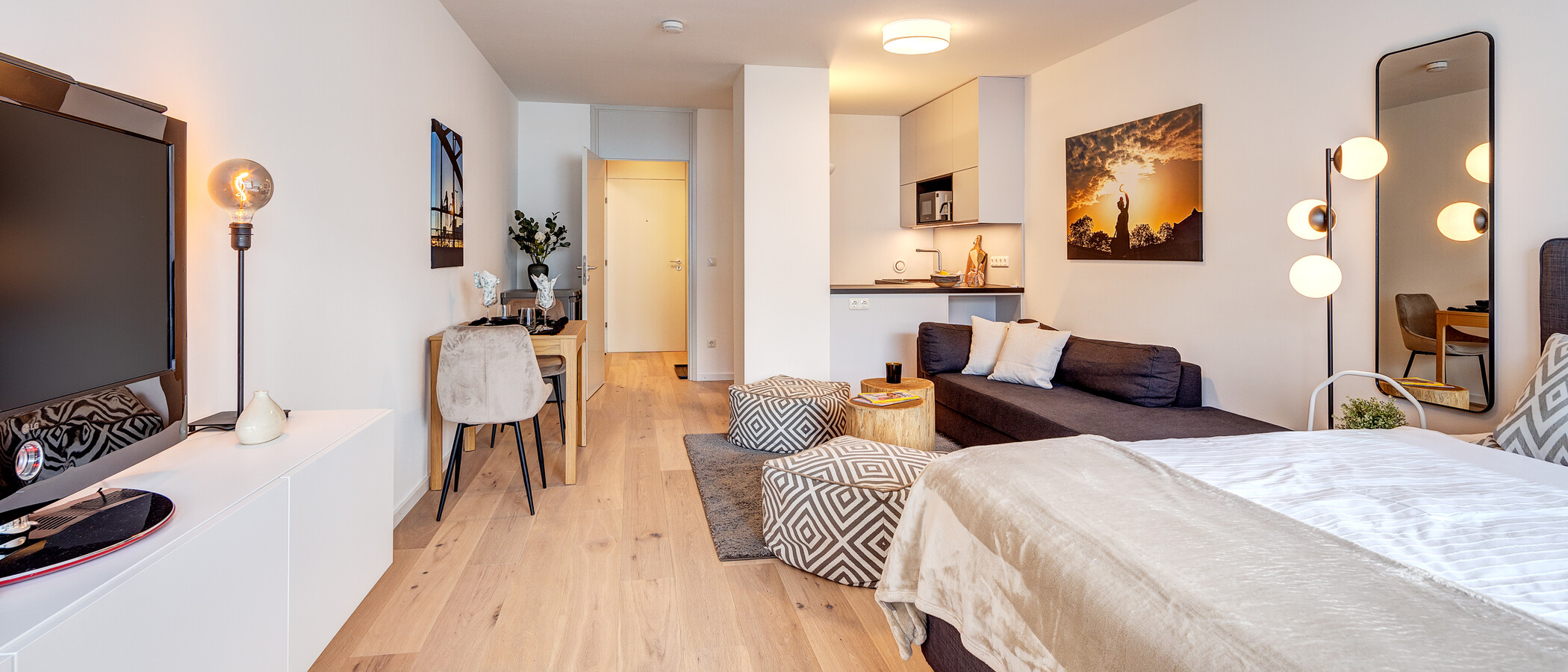 appartement München Bogenhausen 03 pièce à vivre 13429