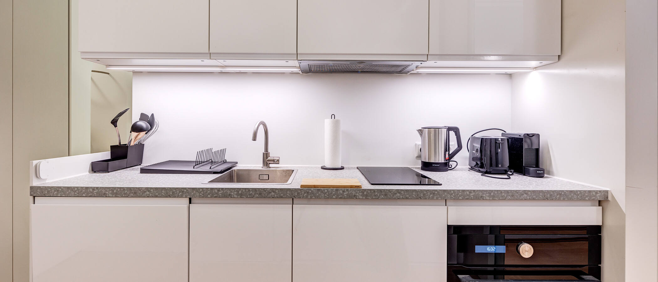 appartement München Schwabing - Alte Heide 01 cuisine 13448