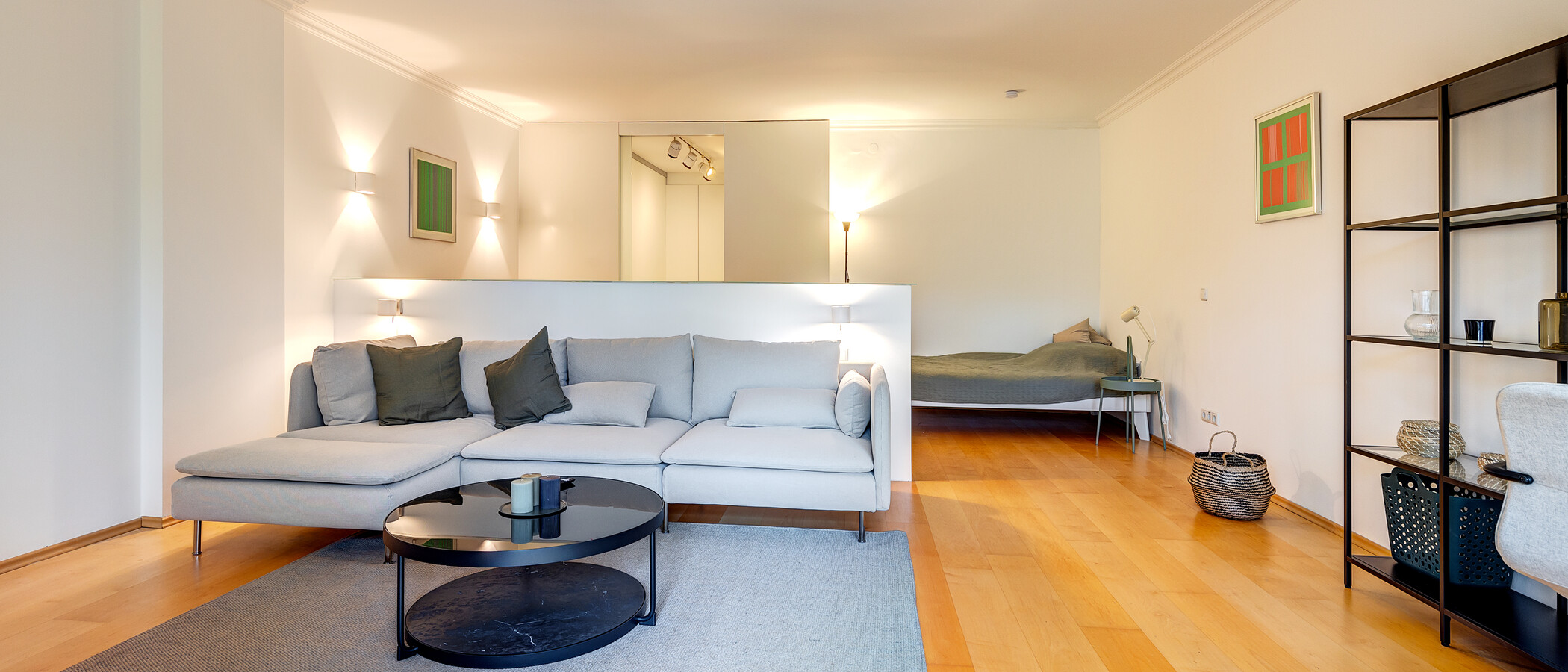 appartement München Schwabing - Alte Heide 01 pièce à vivre 13448