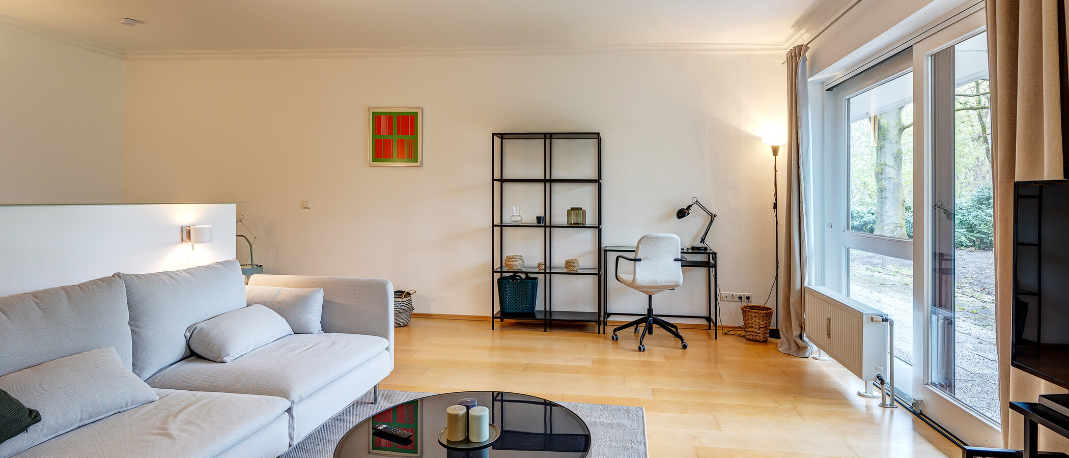 appartement München Schwabing - Alte Heide 03 pièce à vivre 13448