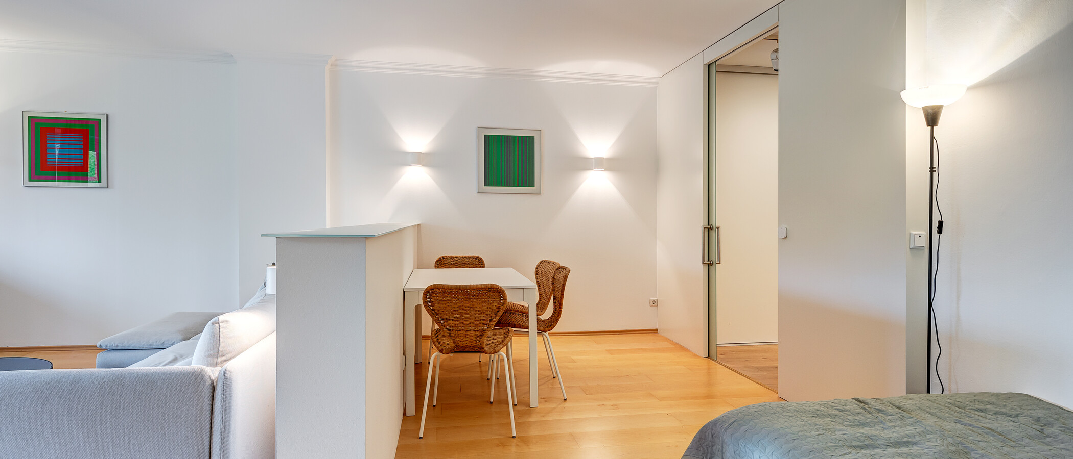 appartement München Schwabing - Alte Heide 06 pièce à vivre 13448