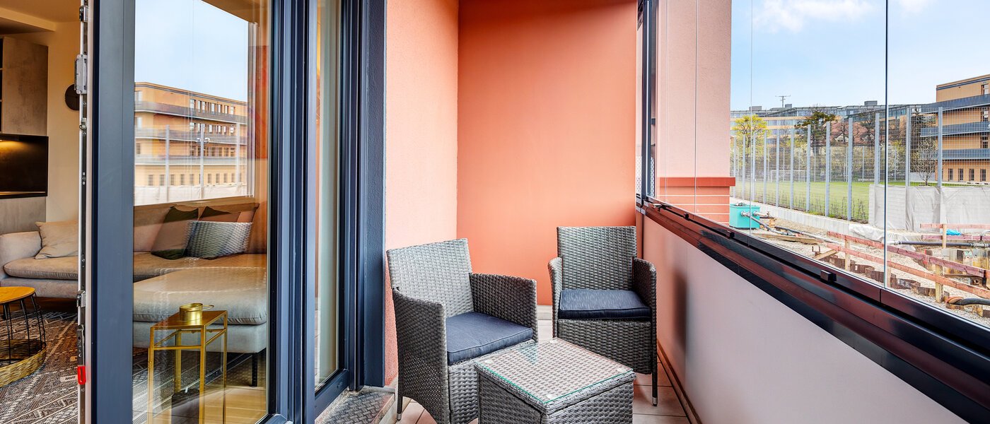 appartement München Moosach 01 loggia 13450