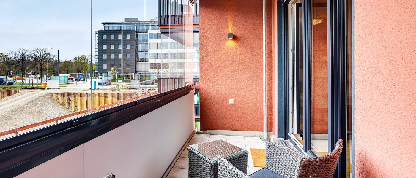 appartement München Moosach 02 loggia 13450