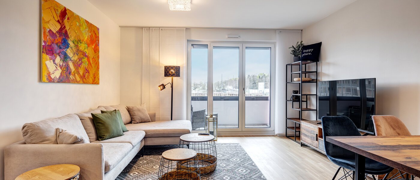 appartement München Moosach 01 pièce à vivre 13450