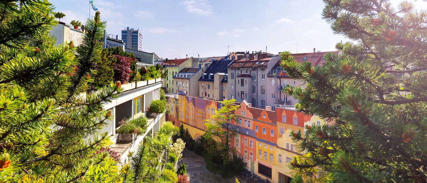 appartement avec terrasse sur le toit München Maxvorstadt - Westen 01 vue 13461