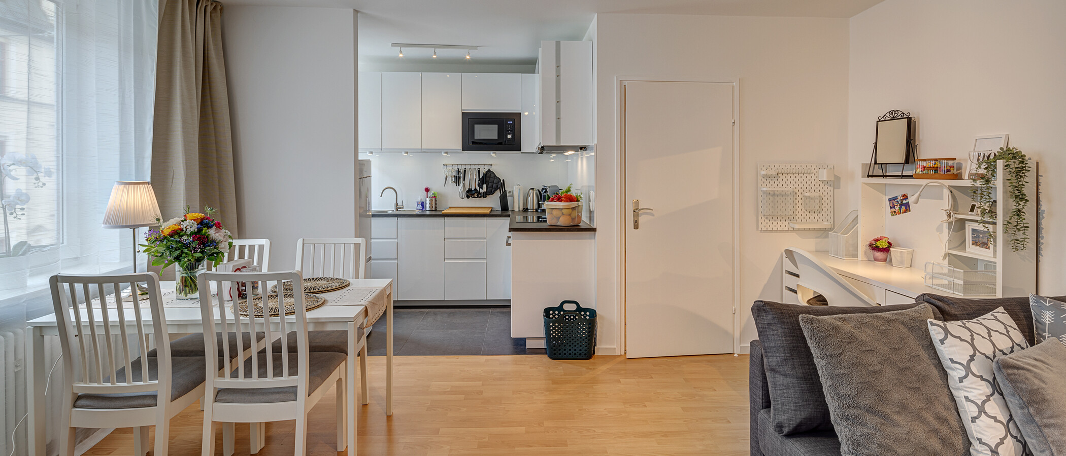 appartement München Lehel 03 pièce à vivre 13484