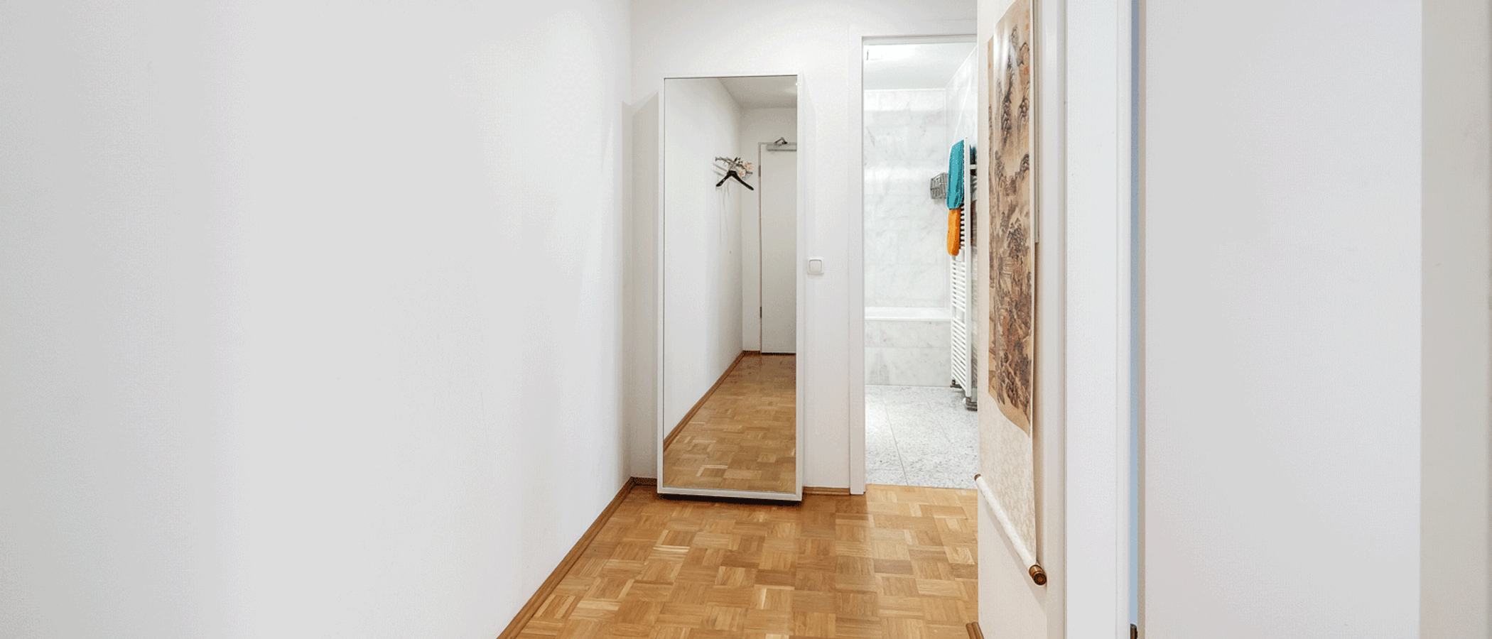 appartement München Lehel 01 entrée/couloir 1349