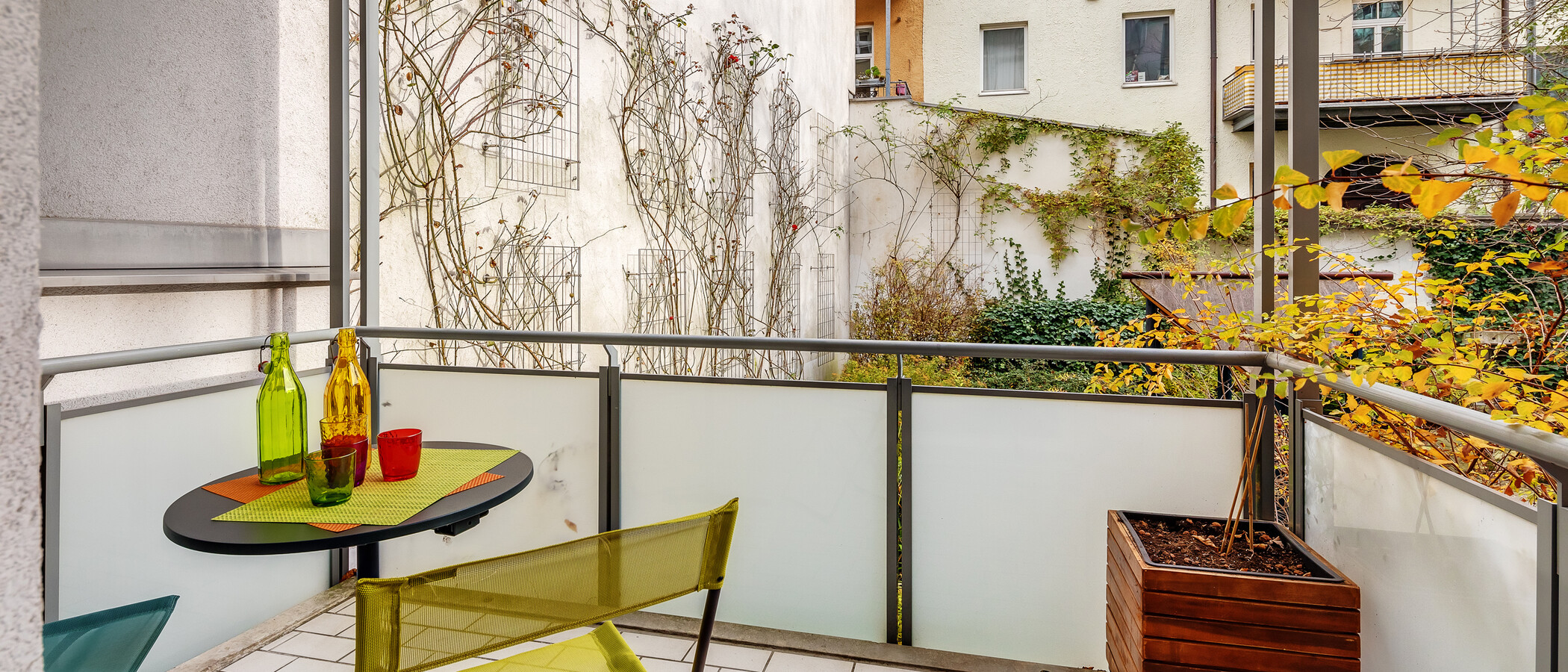 appartement München Lehel 02 balcon 1349