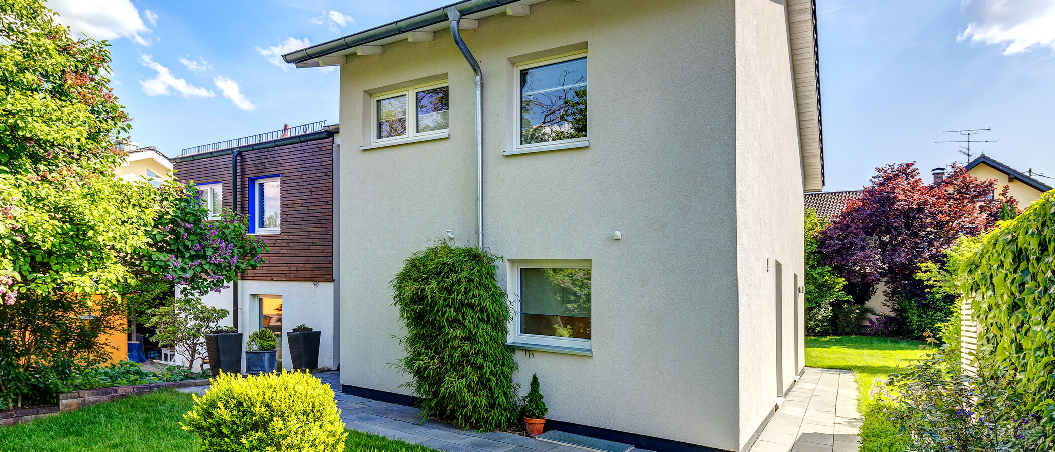 maison mitoyenne Gauting 02 jardin 13500