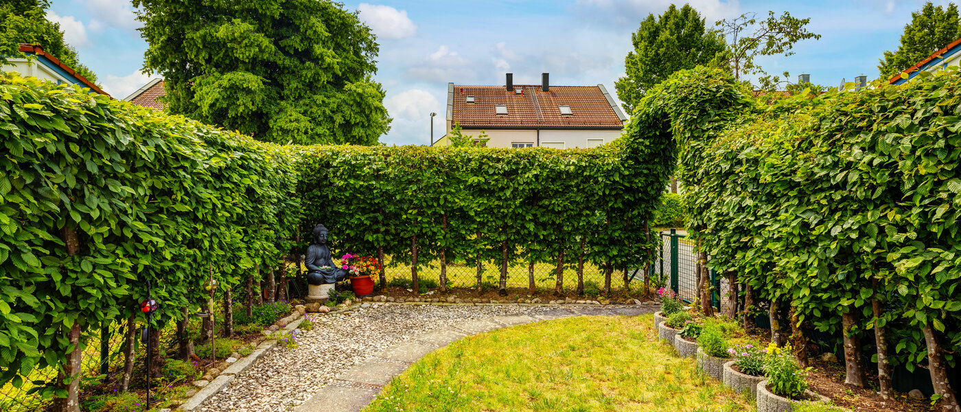 appartement style maisonnette München Waldperlach 01 jardin 13502