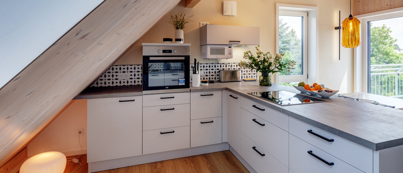 appartement sous les toits München Berg am Laim 02 cuisine 13504