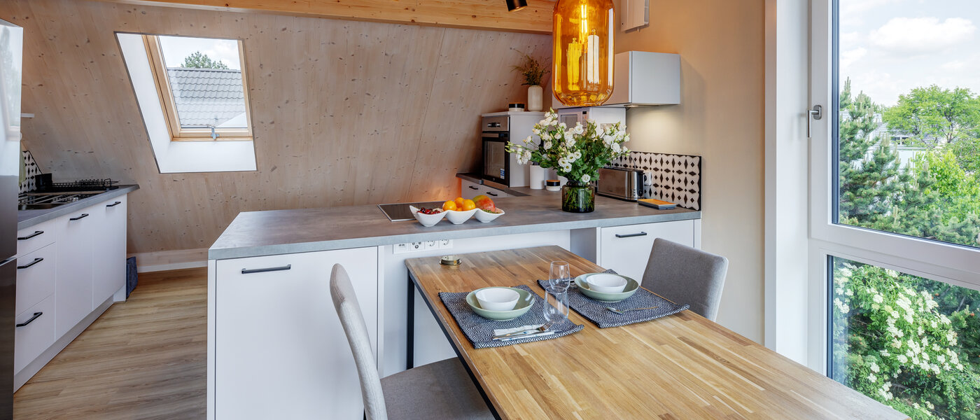 appartement sous les toits München Berg am Laim 05 cuisine 13504