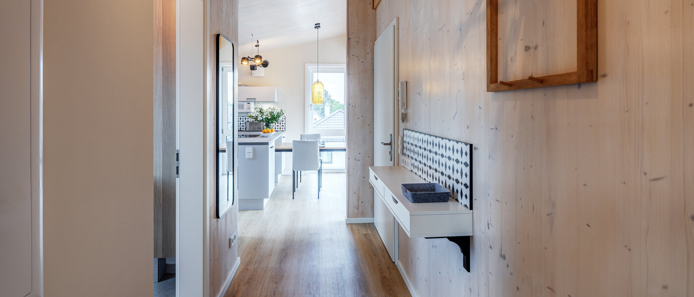 appartement sous les toits München Berg am Laim 01 entrée/couloir 13504