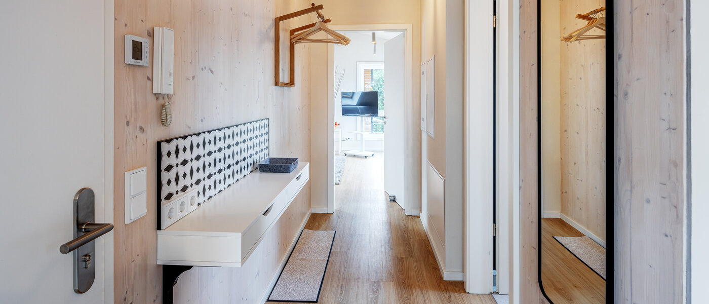 appartement sous les toits München Berg am Laim 02 entrée/couloir 13504