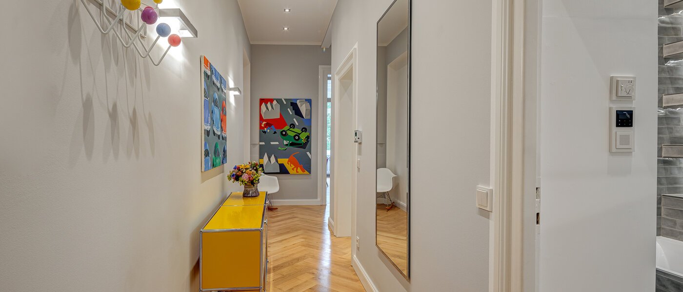 appartement München Isarvorstadt 02 entrée/couloir 13525